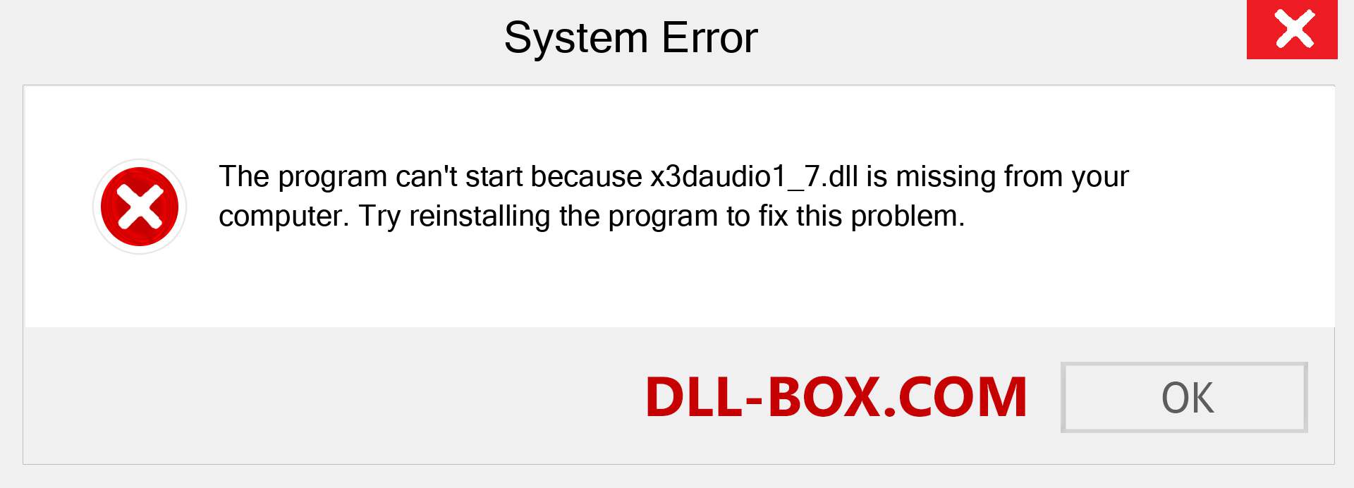 x3daudio1 7 dll download x3daudio1 7 dll download